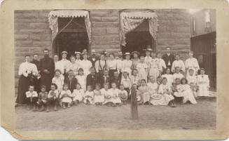 Group of People in Front of Building