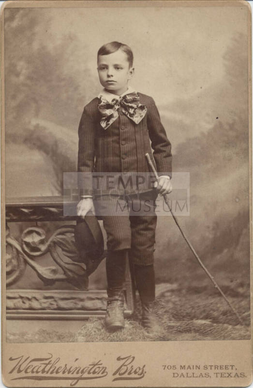 Full Length Portrait of Boy