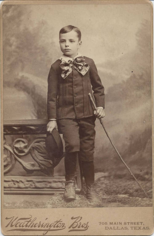 Full Length Portrait of Boy