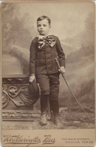 Full Length Portrait of Boy