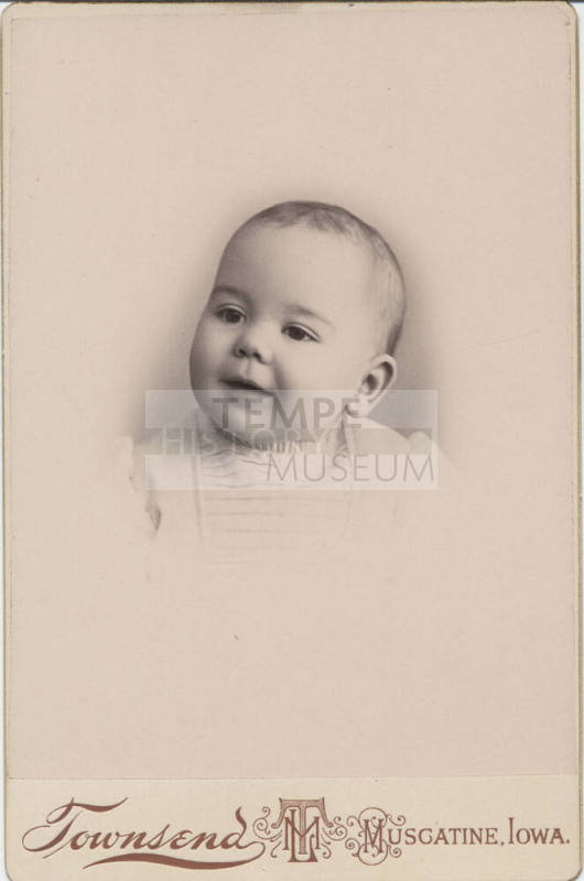 Head and Shoulders Portrait of Baby