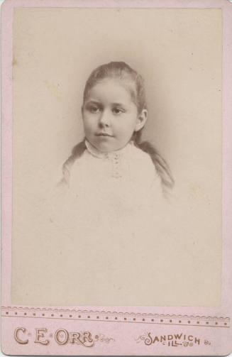 Head and Shoulders Portrait of Girl
