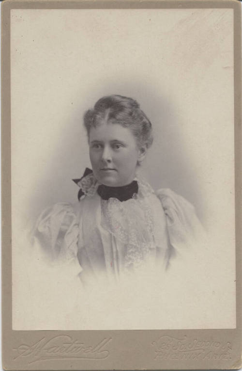 Head and Shoulders Portrait of Woman