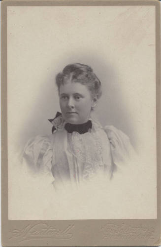 Head and Shoulders Portrait of Woman