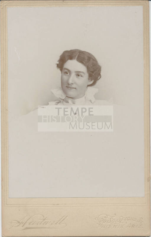 Head and Shoulders Portrait of Woman