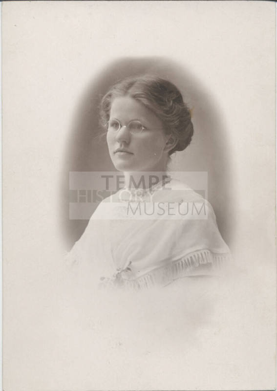 Head and Shoulders Portrait of Woman