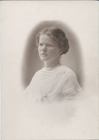 Head and Shoulders Portrait of Woman
