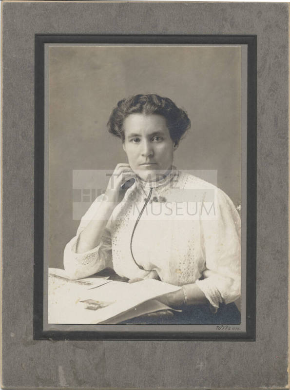 Waist Length Portrait of a Woman