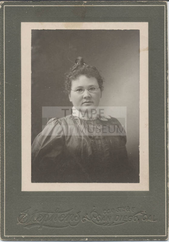 Head and Shoulders Portrait of Woman