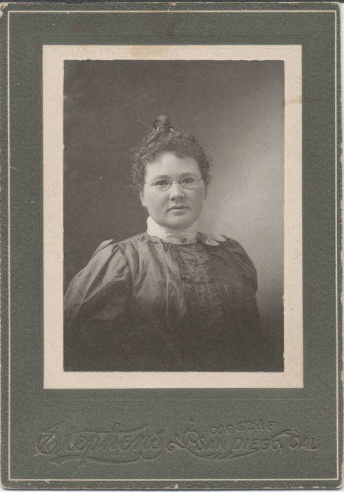 Head and Shoulders Portrait of Woman