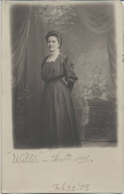 Full Length Portrait of Woman