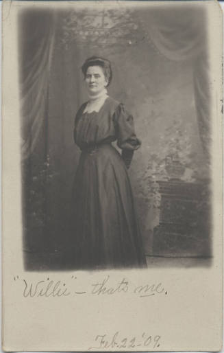 Full Length Portrait of Woman