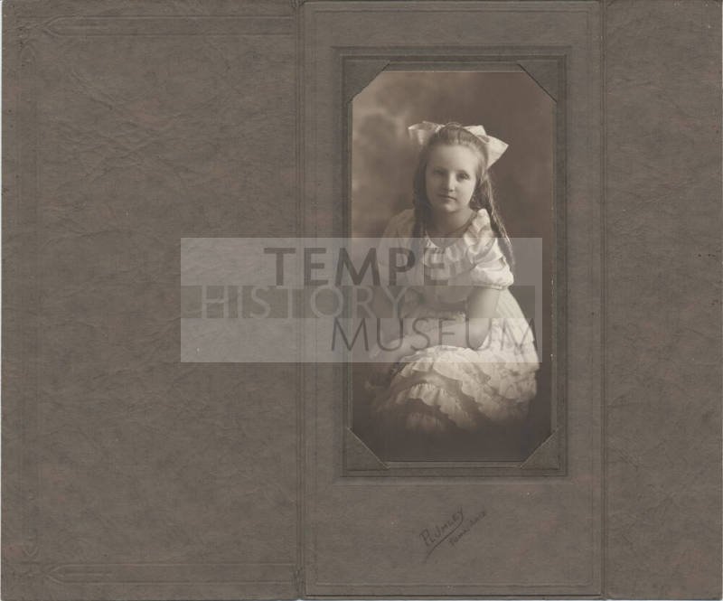 3/4 Length Portrait of Young Girl