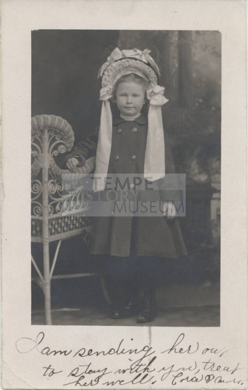 Full Length Portrait of Standing Girl