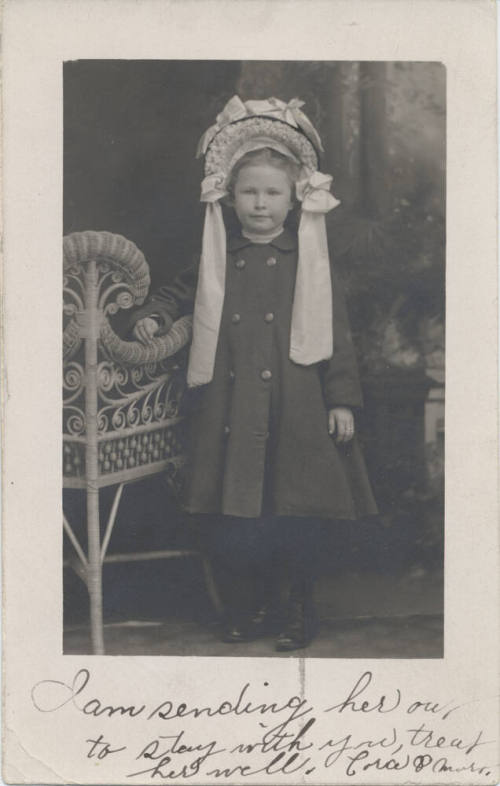 Full Length Portrait of Standing Girl