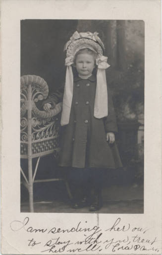 Full Length Portrait of Standing Girl