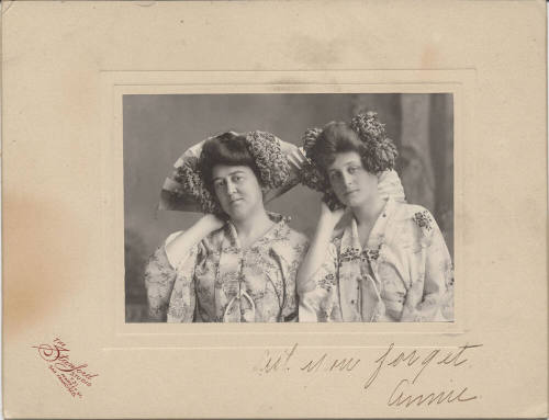 Portrait of Women in Kimonos