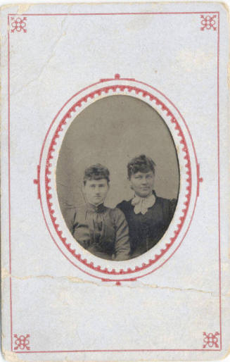 Head and Shoulders Portrait of 2 Women