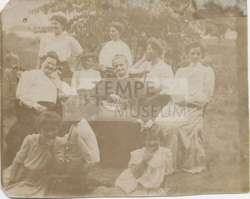 Portrait of Family Outdoors