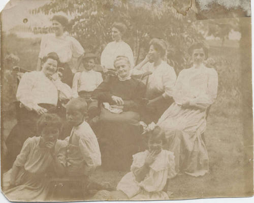 Portrait of Family Outdoors