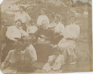 Portrait of Family Outdoors