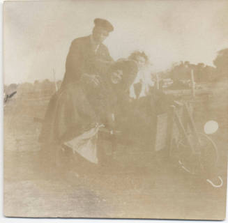Full Portrait of Family Outdoors