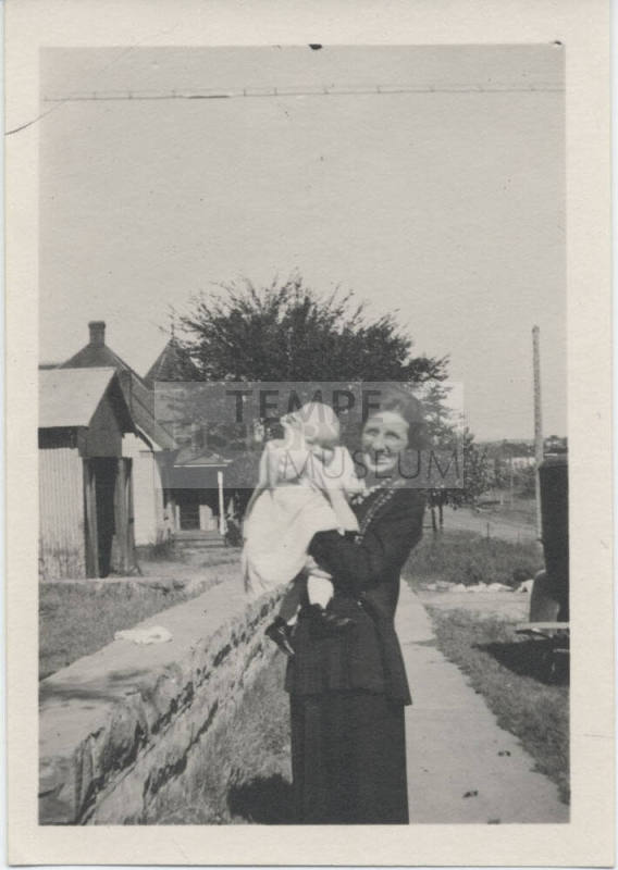 Protrait of Mother with Baby