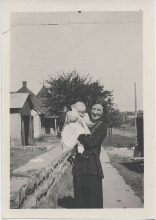Protrait of Mother with Baby