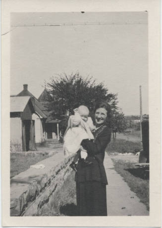 Protrait of Mother with Baby