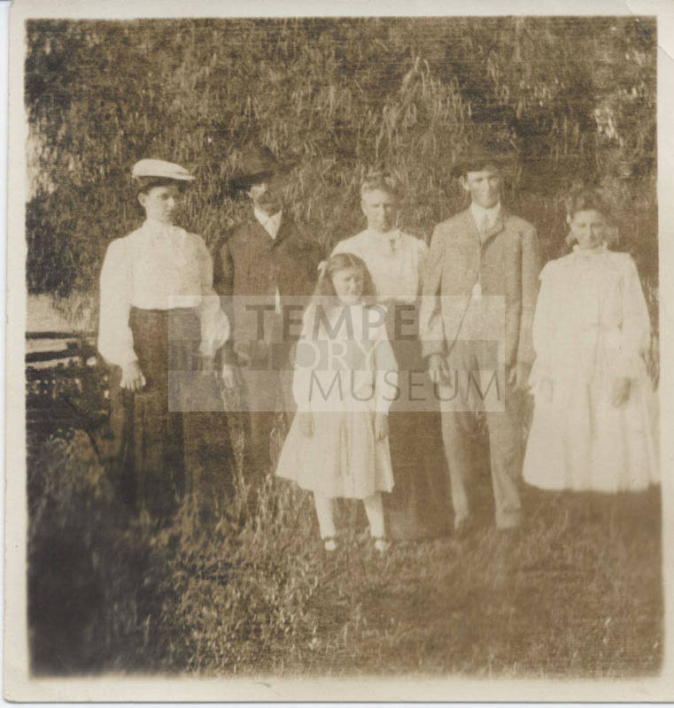 Portrait of Family Outdoors