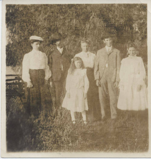Portrait of Family Outdoors