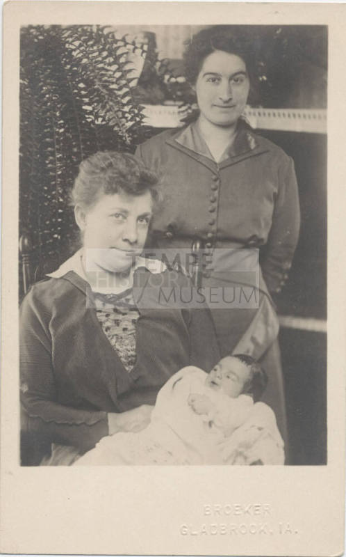 Portrait of Women with a Baby