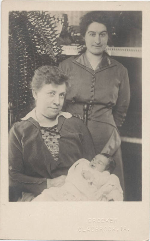 Portrait of Women with a Baby