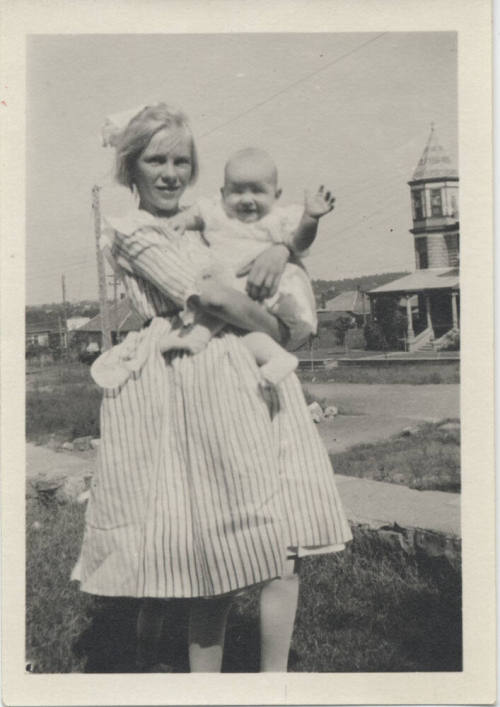 Picture of Girl Holding Baby