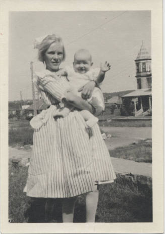 Picture of Girl Holding Baby