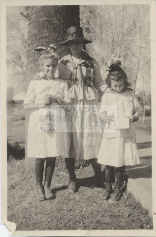 Protrait of Mother and Two Girls
