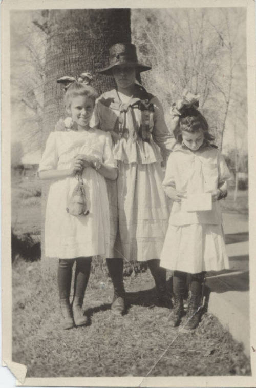 Protrait of Mother and Two Girls