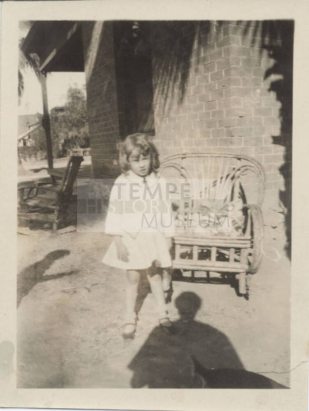 Full Portrait of Small Girl