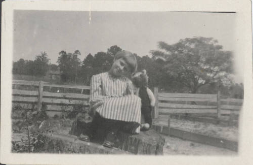 Picture of Girl on Farm