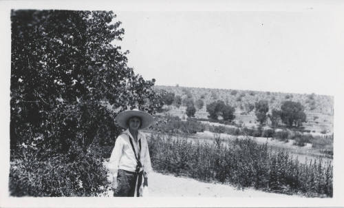 Woman at Scenic View