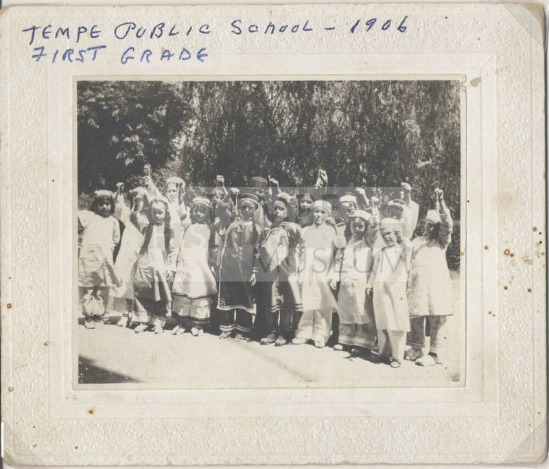Tempe Public School 1st Grade 1906