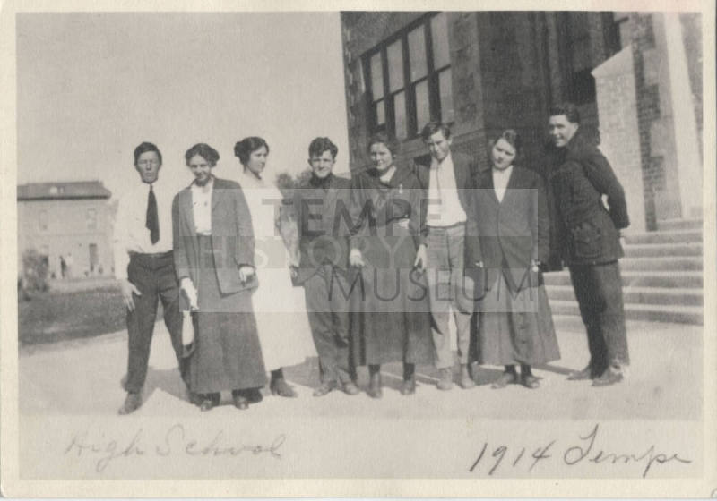 Tempe High School Students in 1914