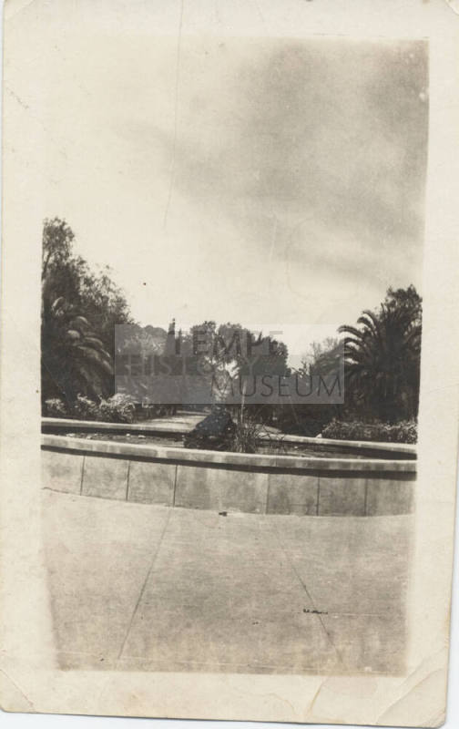 Fountain at Arizona State Teacher's College (ASU)