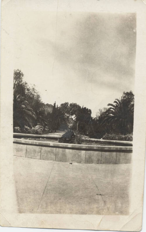 Fountain at Arizona State Teacher's College (ASU)