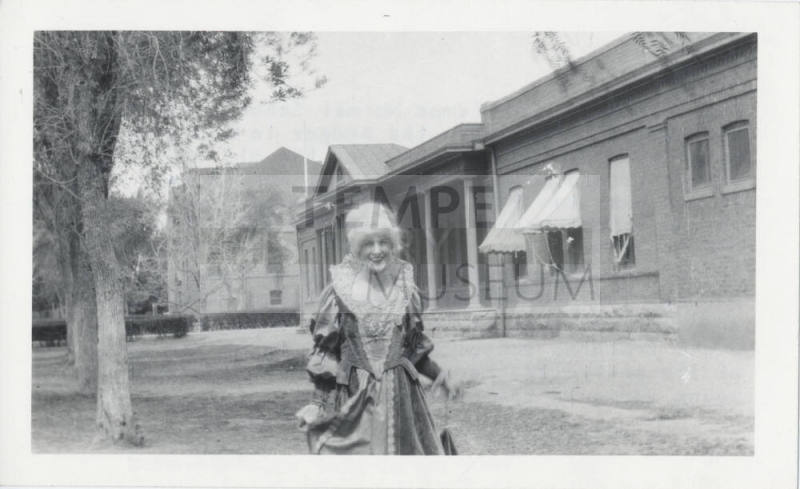 Woman in Costume at Tempe Normal School