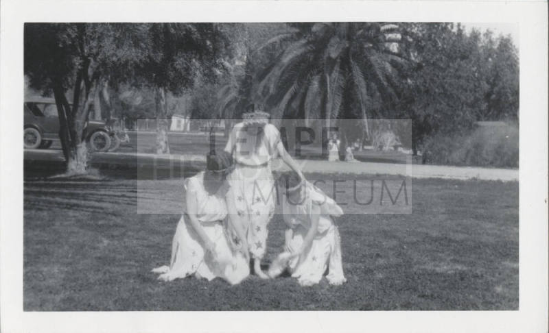 Women in Costume at Tempe Normal School