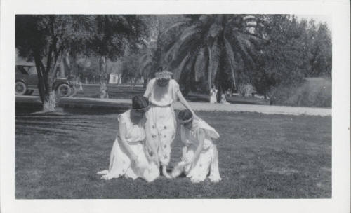 Women in Costume at Tempe Normal School
