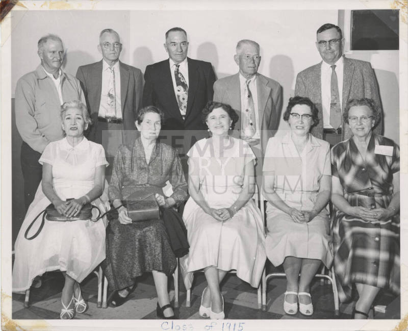 Tempe H.S. Reunion 1963 Class of 1915
