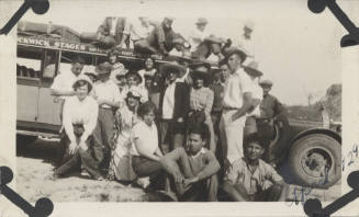 Senior Class with Monitor at Mormon Lake