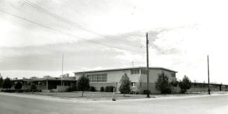 Exterior View: Mitchell School Building